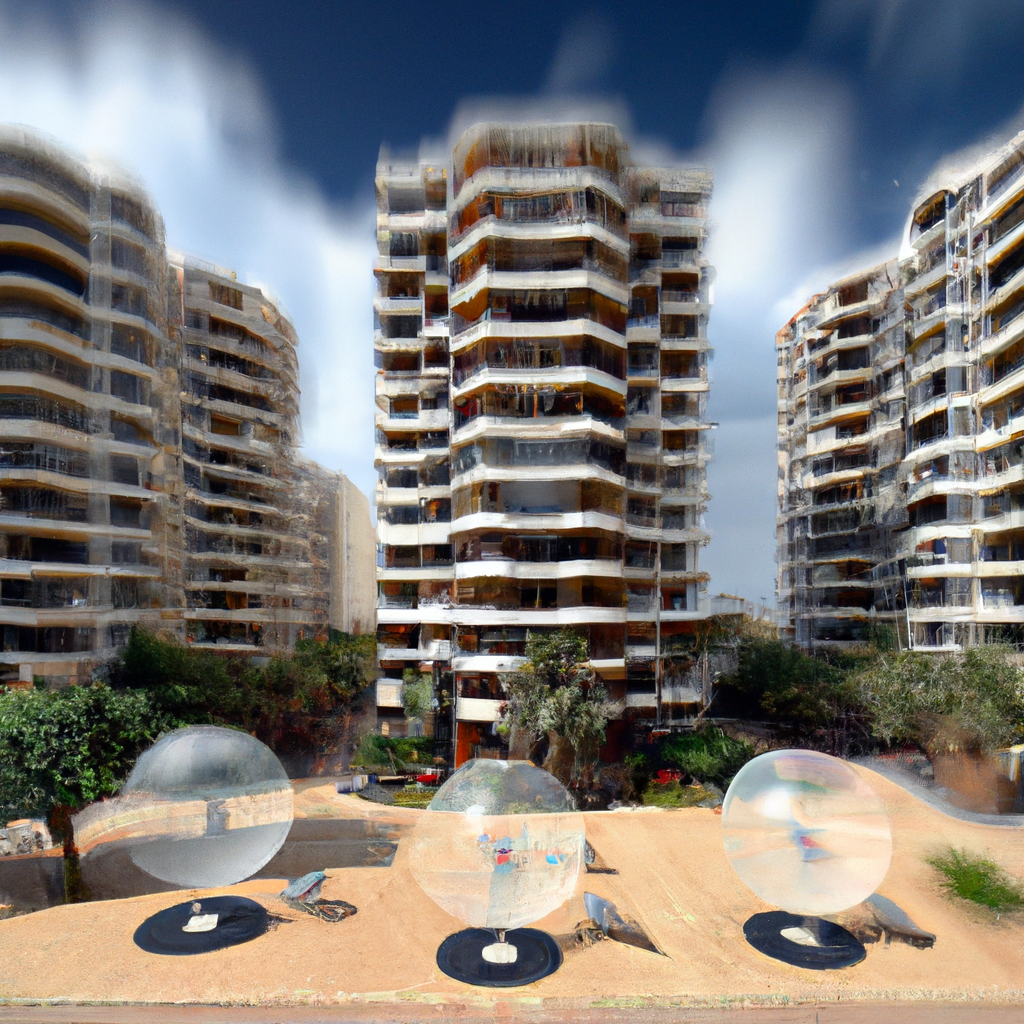 Generate an image "דירות רפאים בהרצליה: כמה הן ומי אחראי?" with the following settings: Style: Realism, Resolution: 1024x1024.